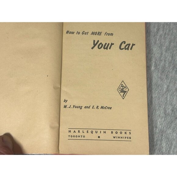 How to Get More From Your Car Book By W. J. Young and E. R. McCrea Paperback - Picture 3 of 7